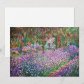 Invitation Claude Monet - Le jardin de l'artiste à Giverny (Devant / Derrière)