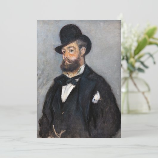 Invitation Claude Monet - Leon Monet (Debout devant)