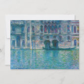 Invitation Claude Monet - Palazzo da Mula (Devant)