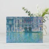 Invitation Claude Monet - Palazzo da Mula (Debout devant)