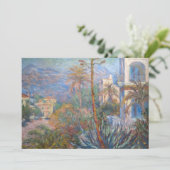 Invitation Claude Monet - Villas à Bordighera (Debout devant)