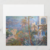 Invitation Claude Monet - Villas à Bordighera (Devant / Derrière)