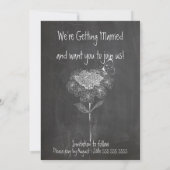 INVITATION CLAVIER MASON JAR GARDEN MARIAGE ENREGISTRER LA DA (Dos)