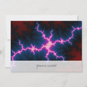 Invitation Clé - Art Fractal (Devant)