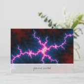 Invitation Clé - Art Fractal (Debout devant)