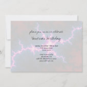 Invitation Clé - Art Fractal (Dos)