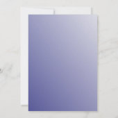 Invitation Clé grecque bleue et blanche (Dos)