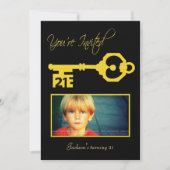 Invitation clé pour la fête d'anniversaire 21 ans (Devant)