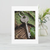 Invitation clef et arbre (Debout devant)