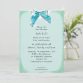 Invitation Cleo Bow (seamist) 5x7 (Debout devant)