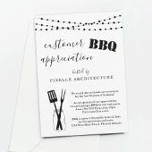 Invitation Clientèle Appréciation Business BBQ Party