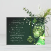 Invitation Cloches celtes et lumières tout en un Mariage irla (Debout devant)