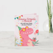 Invitation Clomp, Crunch & Growl ! Parti Dinosaur (Devant)