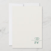 Invitation Cloud Bold Teal Modern Chic Mix and Match Wedding (Dos)