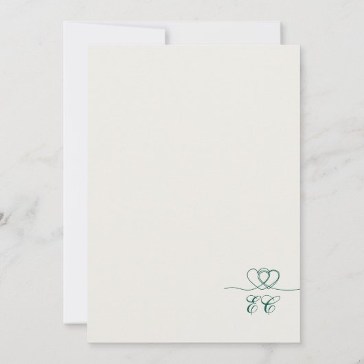 Invitation Cloud Bold Teal Modern Chic Mix and Match Wedding (Dos)