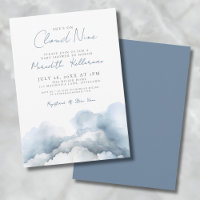 Cloud Neuf 9 Elégant Baby shower Bleu