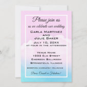 Invitation Cloud Wedding Wedding Invite (Devant)