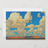 Invitation Cloud World par Maynard Dixon (Devant)