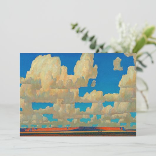 Invitation Cloud World par Maynard Dixon (Debout devant)