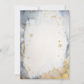 Invitation Clouds Moon,Stars Watercolor Baby Shower  (Dos)