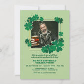 Invitation Clover Frame Photo (Devant)