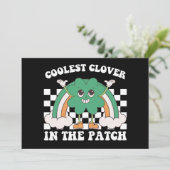 Invitation Clover le plus froid dans le Patch St Patrick's Da (Debout devant)