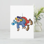 Invitation Clowns autour (Debout devant)