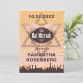 Invitation Club Bat mitzvah (Debout devant)