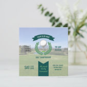 Invitation Club/Corporate Golf Tournament ajouter photo et lo (Debout devant)