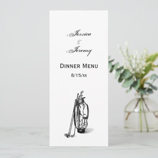 Invitation Club de golf Golf Bag (Debout devant)