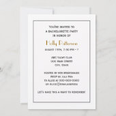 Invitation Club de golf Golf Bag (Dos)