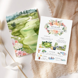 Invitation Club de golf Maison de détente Week-end   Itinérai