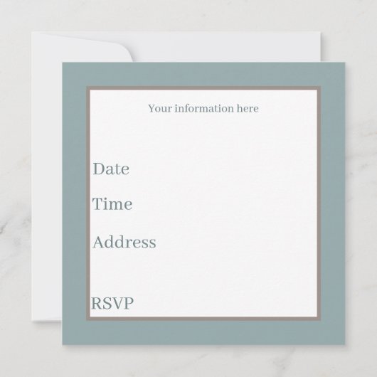 Invitation club de lecture mignon (Dos)