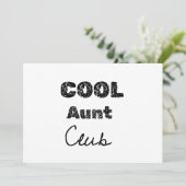 Invitation club de tante cool (Debout devant)