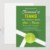 Invitation Club de Tennis Country (Devant / Derrière)