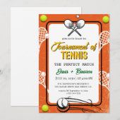 Invitation Club de Tennis Country (Devant / Derrière)