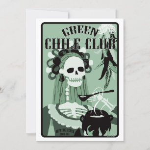 Invitation club-enfant vert