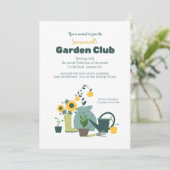 Invitation Club Jardin (Debout devant)