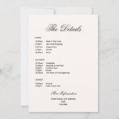 Invitation Club Social de Cocktail Citron Emplacement Personn (Dos)