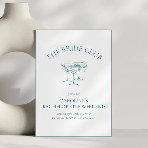 Invitation Club Social de Cocktail Personnalisé pour Enterrem