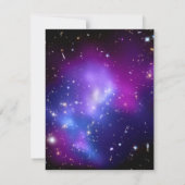 Invitation Cluster Galaxy MACS J0717 (télescope Hubble) (Dos)