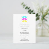 Invitation CMY Mustaches (style presse-lettres) (Debout devant)