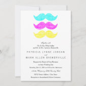 Invitation CMY Mustaches (style presse-lettres) (Devant)