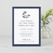 Invitation Coastal Bachelorette Party (Debout devant)
