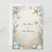 Invitation Coastal Beach Beige Sand Housewarming Celebration  (Dos)