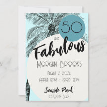 Coastal Chic 50 ans et Fabulux Anniversaire Aqua