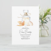 Invitation Coastal Chic Autumn - Fall Bridal Shower (Debout devant)