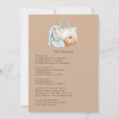 Invitation Coastal Chic Fall Beach Club Bachelorette Weekend (Dos)
