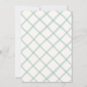 Invitation Coastal Chic Mariage (Dos)