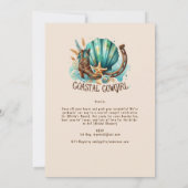 Invitation ⭐ Coastal Cowgirl Rustic Rodeo Bride Party Hors (Dos)